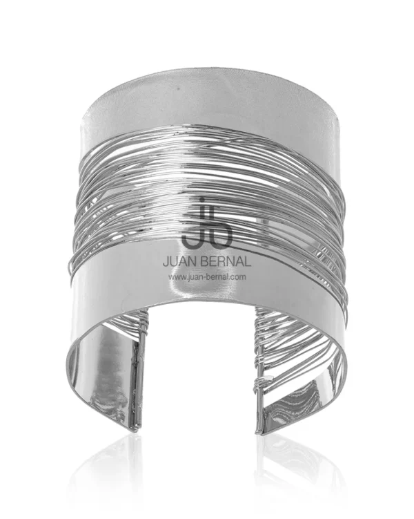 Juan Bernal Brazaletes^Brazalete Lena plateado