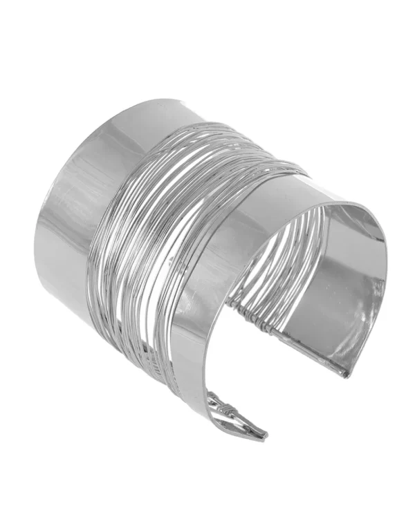 Juan Bernal Brazaletes^Brazalete Lena plateado
