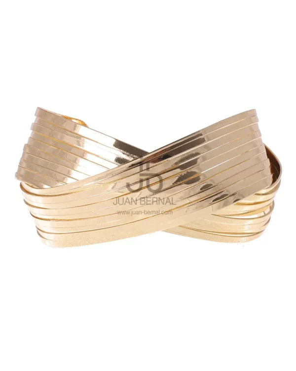Juan Bernal Brazaletes^Brazalete Nest dorado