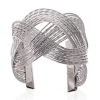 Juan Bernal Brazaletes^Brazalete Trenzado plateado