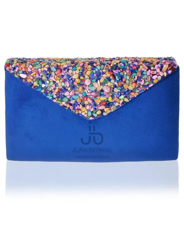 Juan Bernal Clutch^Clutch Elsa azul
