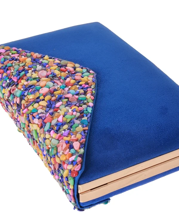 Juan Bernal Clutch^Clutch Elsa azul