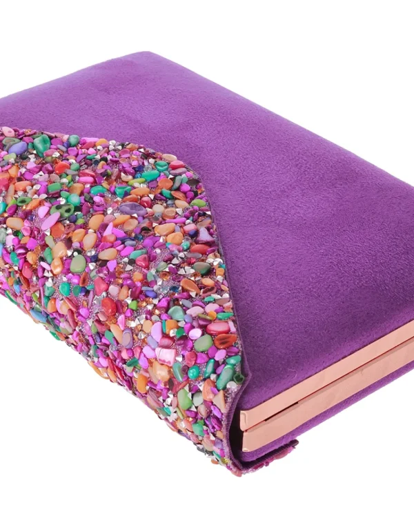 Juan Bernal Clutch^Clutch Elsa morado
