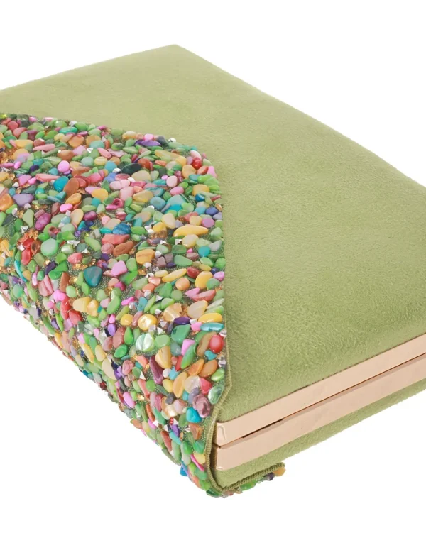 Juan Bernal Clutch^Clutch Elsa verde