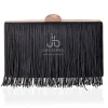 Juan Bernal Clutch^Clutch flecos negro