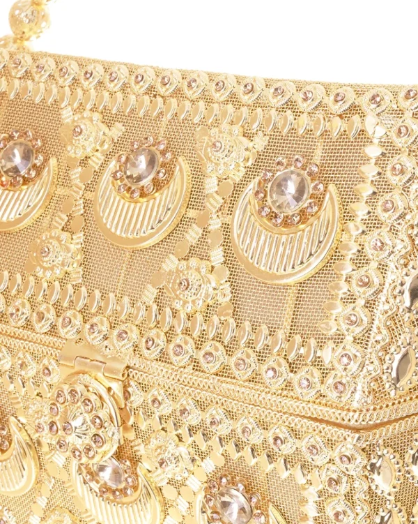 Juan Bernal Clutch^Clutch Kenitra dorado claro