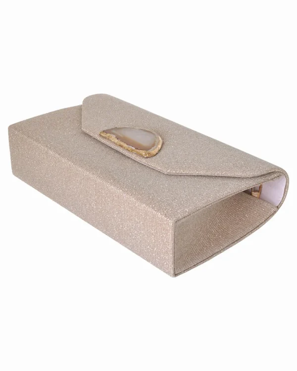 Juan Bernal Clutch^Clutch Viol champagne