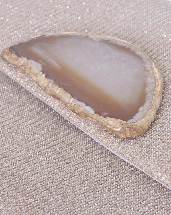 Juan Bernal Clutch^Clutch Viol champagne