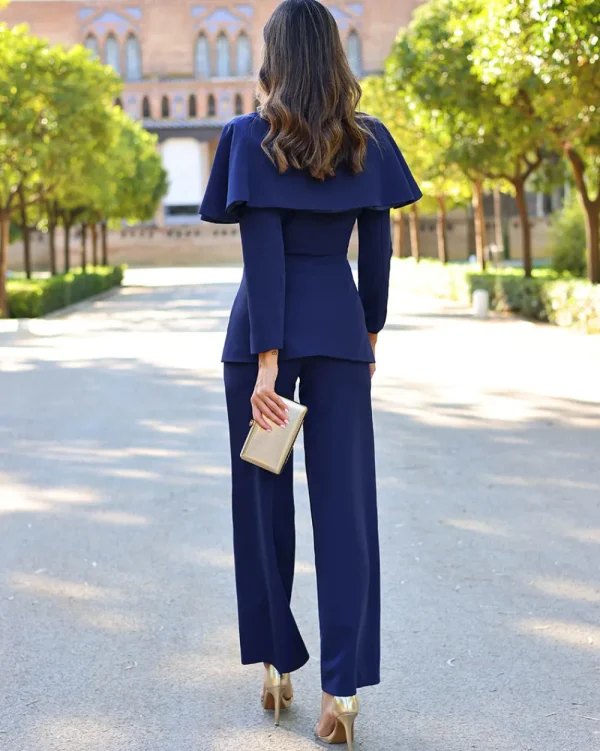 Juan Bernal Vestidos Largos | Vestidos^Conjunto Bárbara Azul