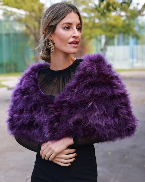 Juan Bernal Estolas^Estola Plumas purple