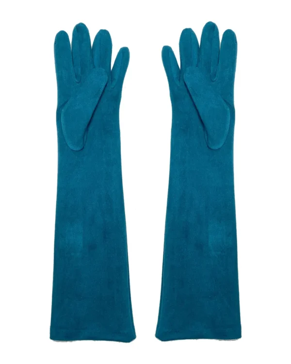 Juan Bernal Estolas^Guantes Azul Cian