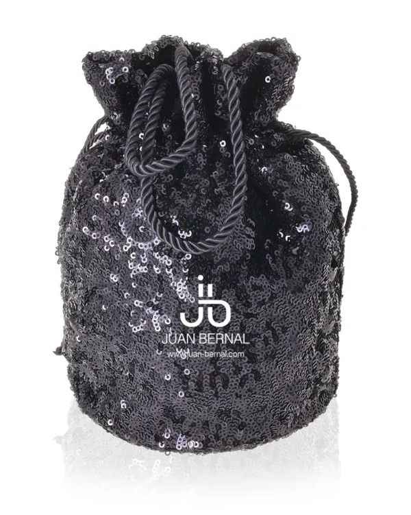 Juan Bernal Clutch^Limosnera lentejuela negra