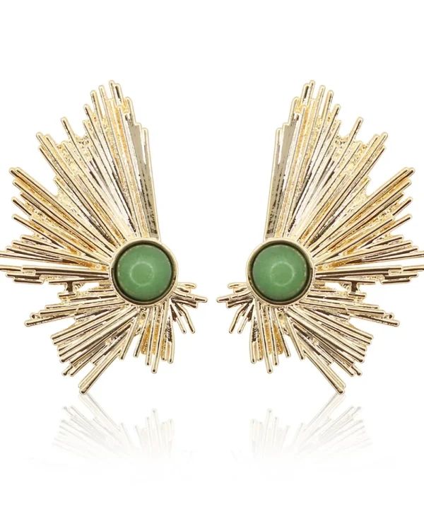 Juan Bernal Pendientes^Pendientes Aurea verde