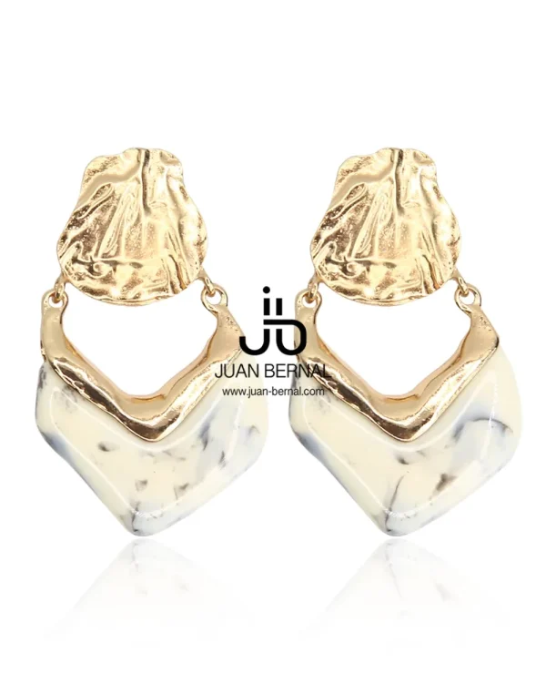 Juan Bernal Pendientes^Pendientes Custo marmol