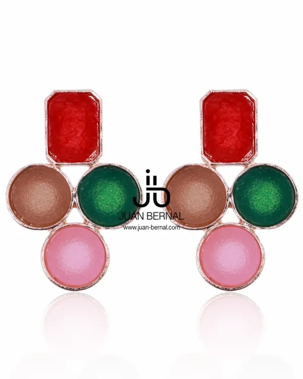 Juan Bernal Pendientes^Pendientes Doso colores