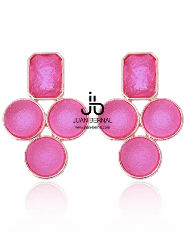 Juan Bernal Pendientes^Pendientes Doso rosa