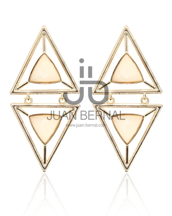 Juan Bernal Pendientes^Pendientes Dotri hueso