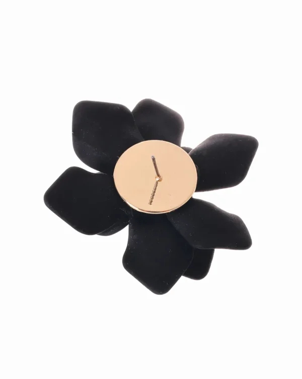 Juan Bernal Pendientes^Pendientes flor negra