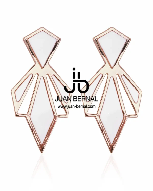 Juan Bernal Pendientes^Pendientes Nia blancos