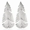 Juan Bernal Pendientes^Pendientes Palm plateados