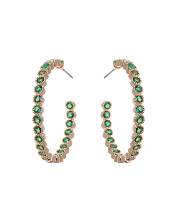 Juan Bernal Pendientes^Pendientes Ruset verde
