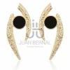 Juan Bernal Pendientes^Pendientes Tilo negros
