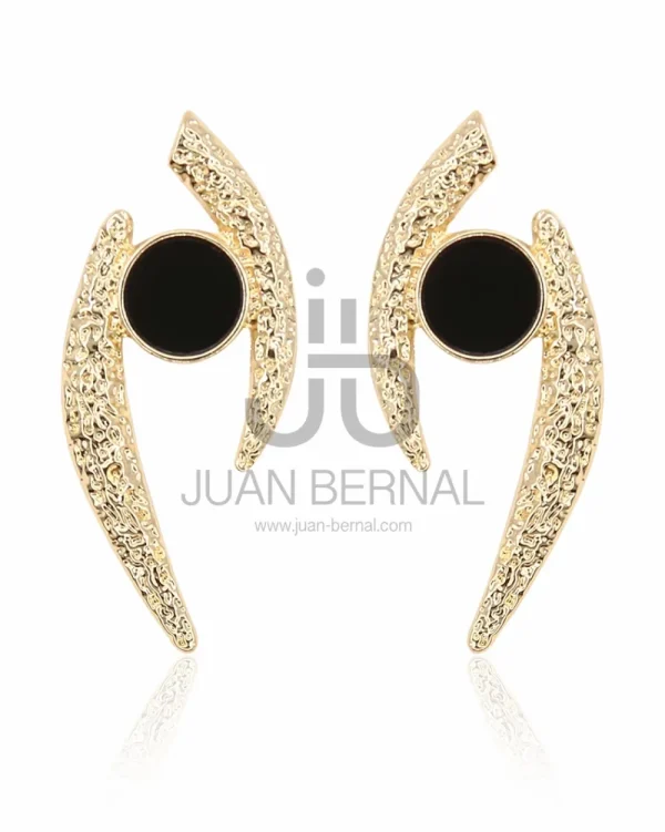 Juan Bernal Pendientes^Pendientes Tilo negros
