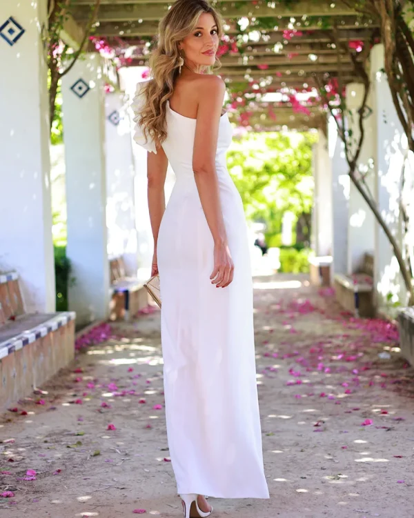 Juan Bernal Vestidos Largos | Vestidos^Vestido Gloria blanco