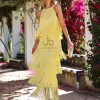 Juan Bernal Vestidos Largos | Vestidos^Vestido Olga amarillo banana
