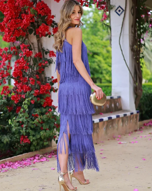 Juan Bernal Vestidos Largos | Vestidos^Vestido Olga Malva —Ultimas unidades sin Reposicion