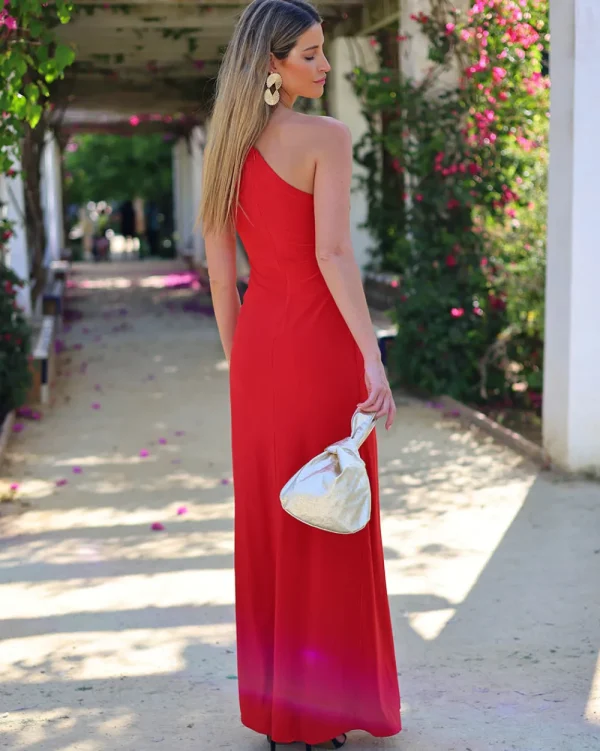 Juan Bernal Últimas Tallas^Vestido Zoe rojo