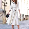 Juan Bernal Vestidos^Vestido Zoraida beige